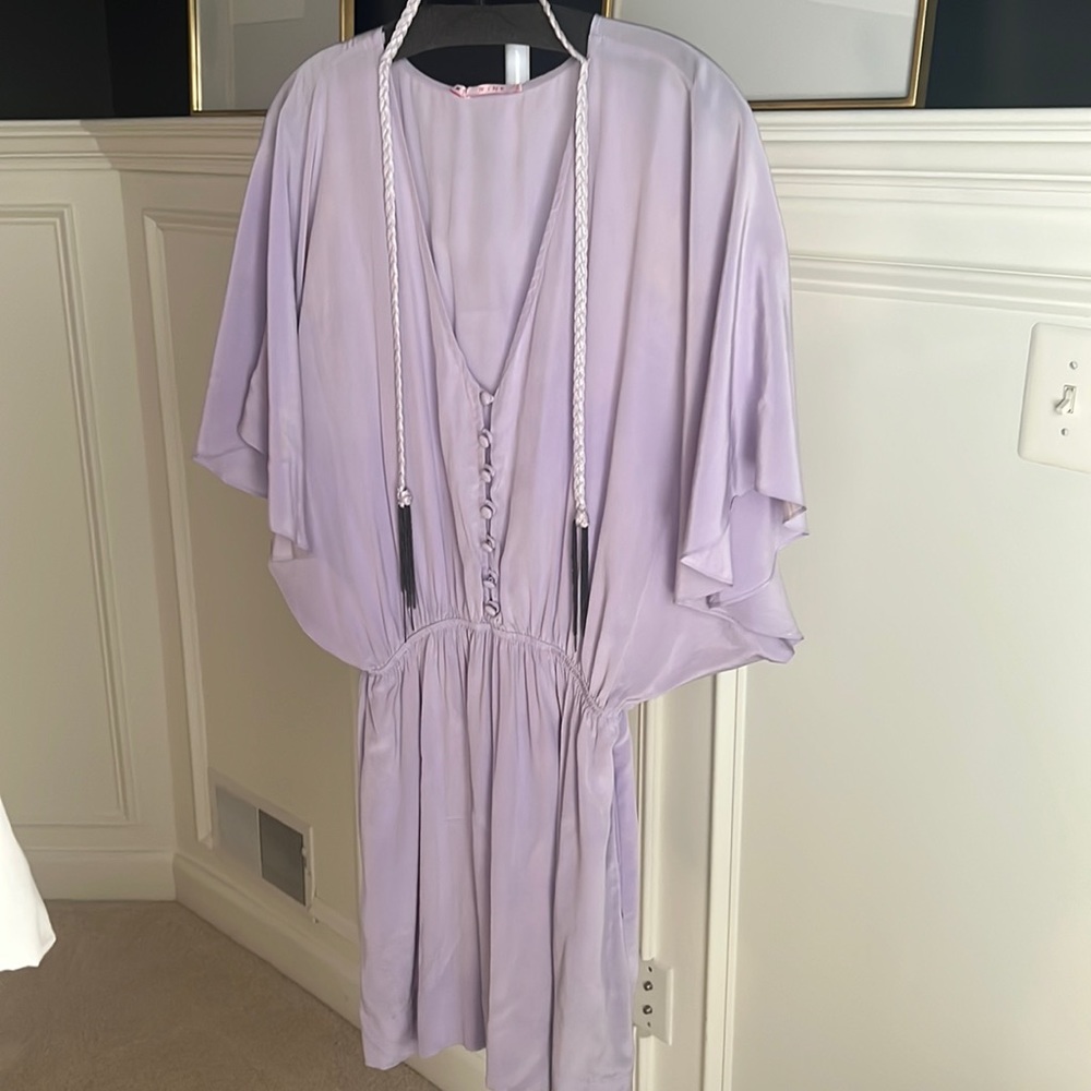 Lavender mini dress